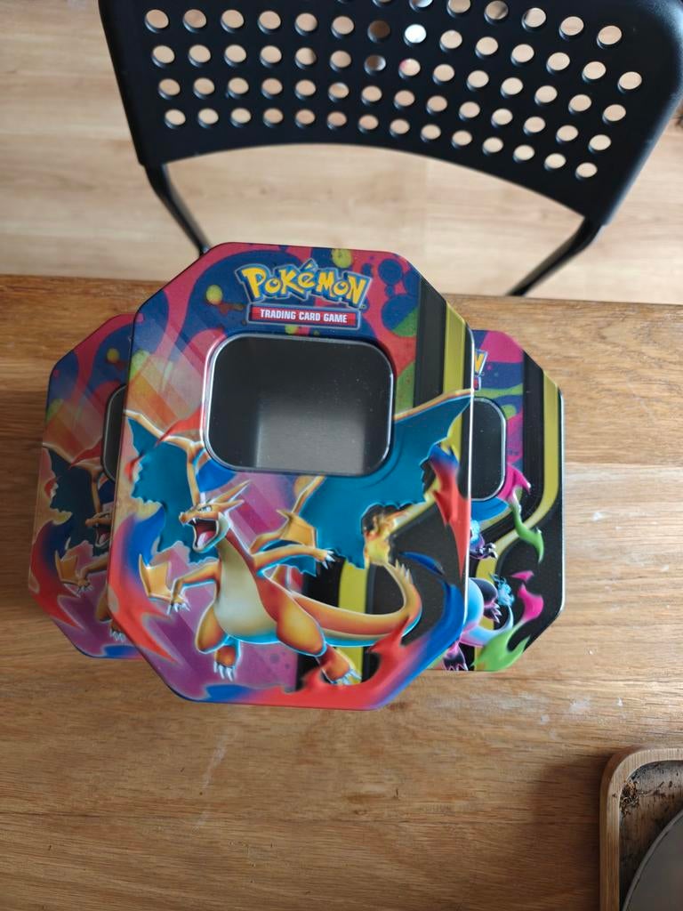 Lege Pokemon Tins, Ophalen of Verzenden
