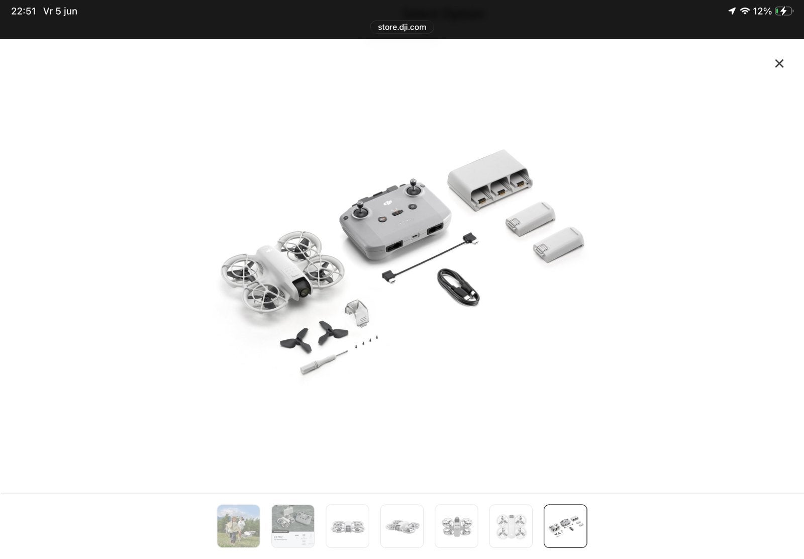 DJI Neo Fly More Combo Drone Set, Audio, Tv en Foto, Drones, Zo goed als nieuw, Cameradrone, Standaardkwaliteit, DJI, Minder dan 250 gram