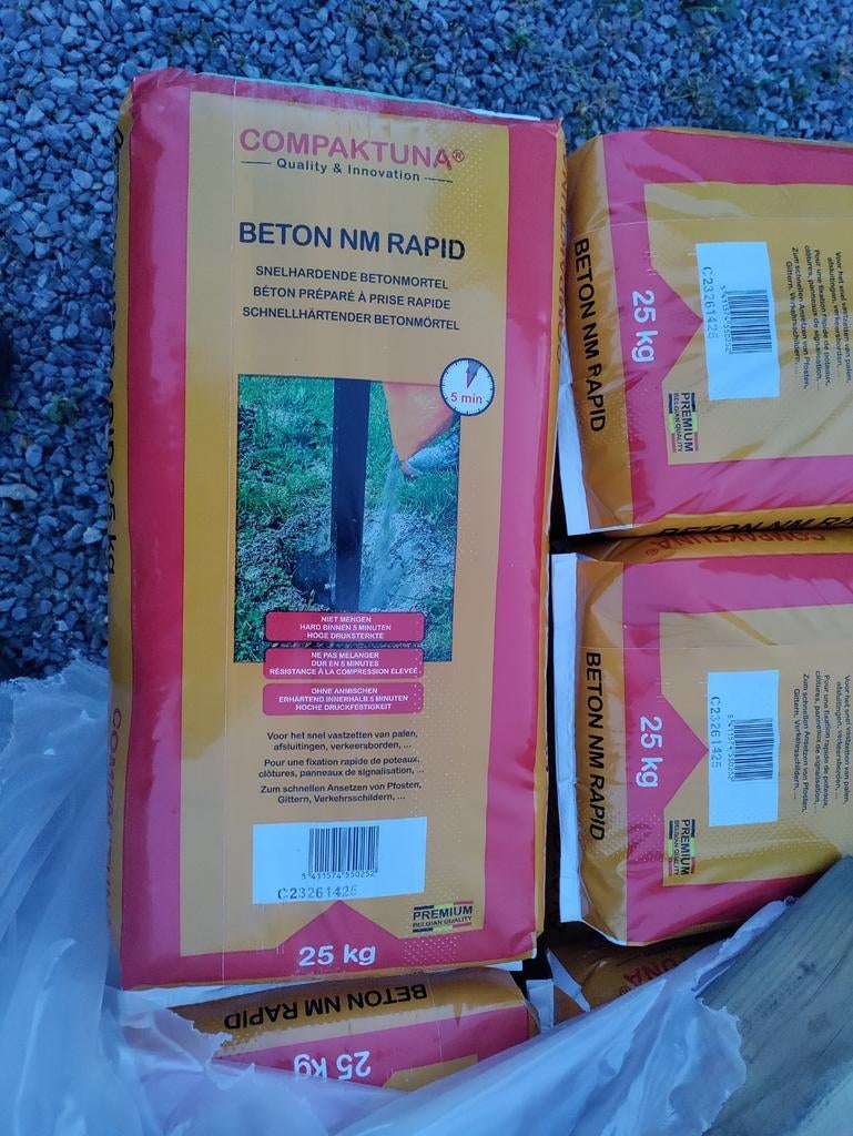 Turbo beton 20 zakken, Doe-het-zelf en Bouw, Ophalen