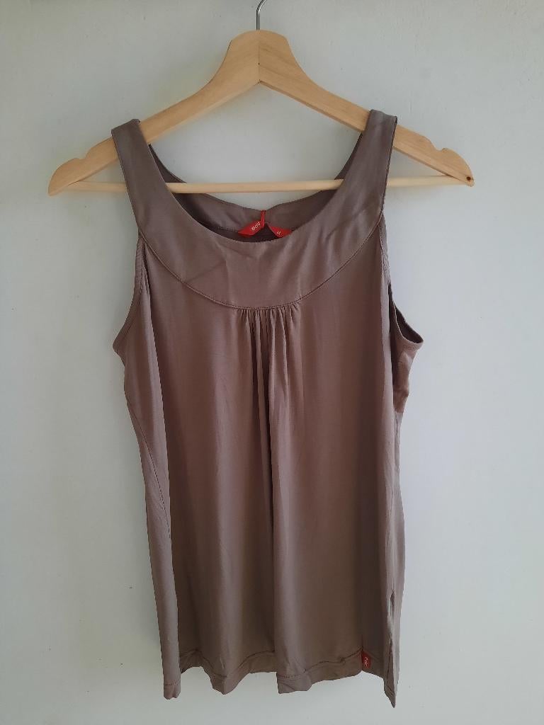 Stretch top Esprit, maat M (nieuw, met labels), Maat 38/40 (M), Bruin, Nieuw, Ophalen of Verzenden