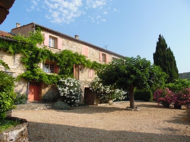 natuursteen mas zuid frankrijk occitanie zwembad 1.5 ha, Immo, Buitenland, 235 m², Frankrijk, Verkoop zonder makelaar, Landelijk