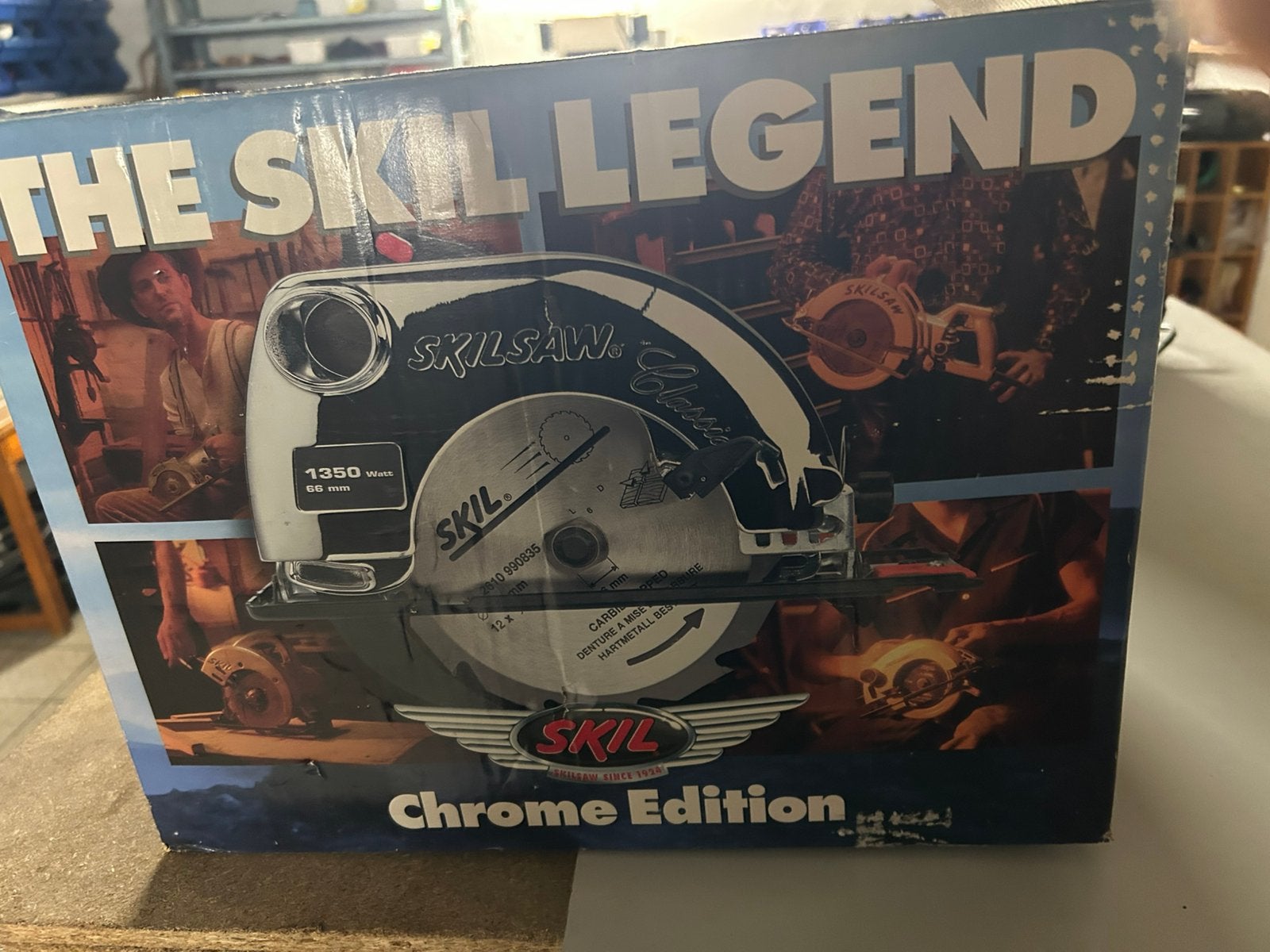Skil chrome edition, Bricolage & Construction, Outillage | Scies mécaniques, Enlèvement, Comme neuf
