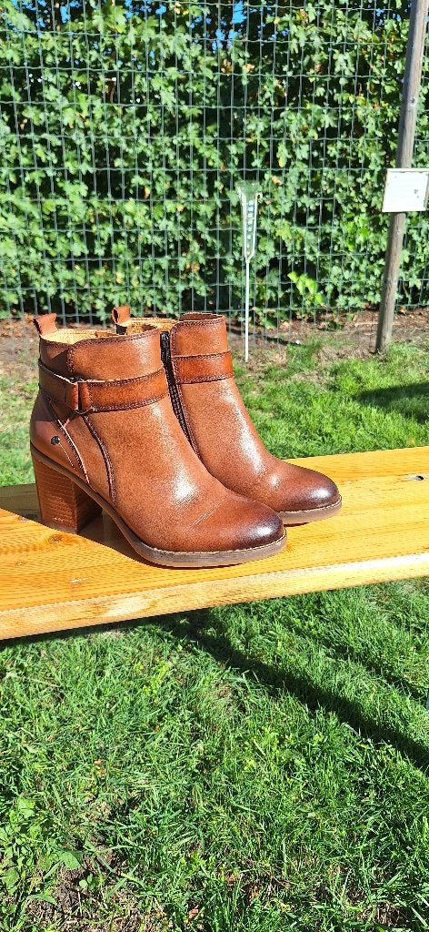 Dames enkel laars maat 40, Bruin, Lage of Enkellaarzen, Nieuw, Ophalen of Verzenden