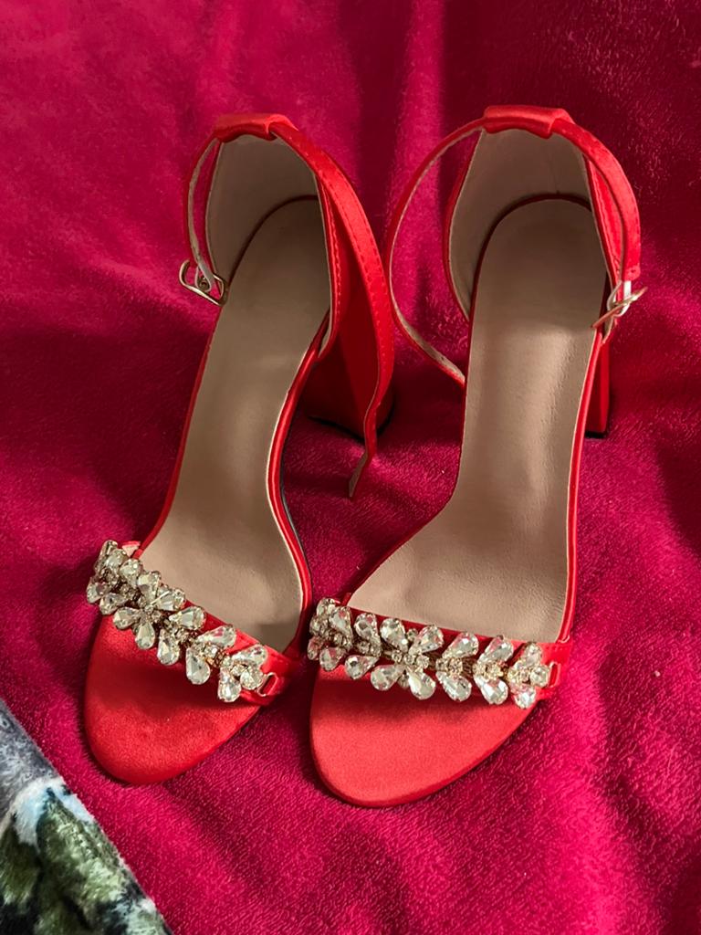 Schoenen maat 36, Kleding | Dames, Schoenen, Ophalen, Zo goed als nieuw, Rood