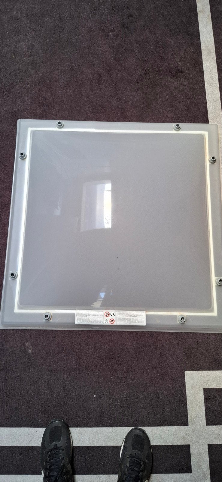 Nieuwe koepel 88 x 88 cm dubbelwandig, Doe-het-zelf en Bouw, Glas en Ramen, Ophalen, 80 tot 120 cm, 80 tot 120 cm, Nieuw