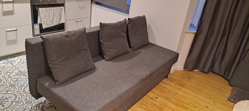 Slaapbank, Ophalen, Hout, Gebruikt, Minder dan 75 cm