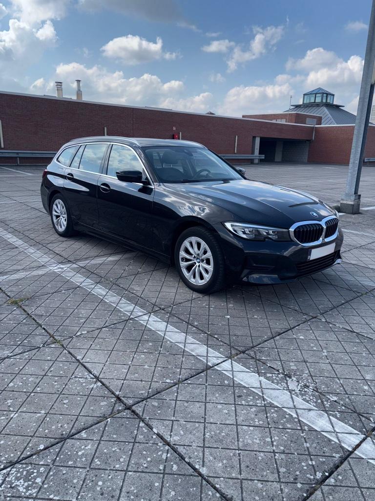 BMW 318 ia Touring 2021, Cuir, Achat, Euro 6, Entretenue par le concessionnaire