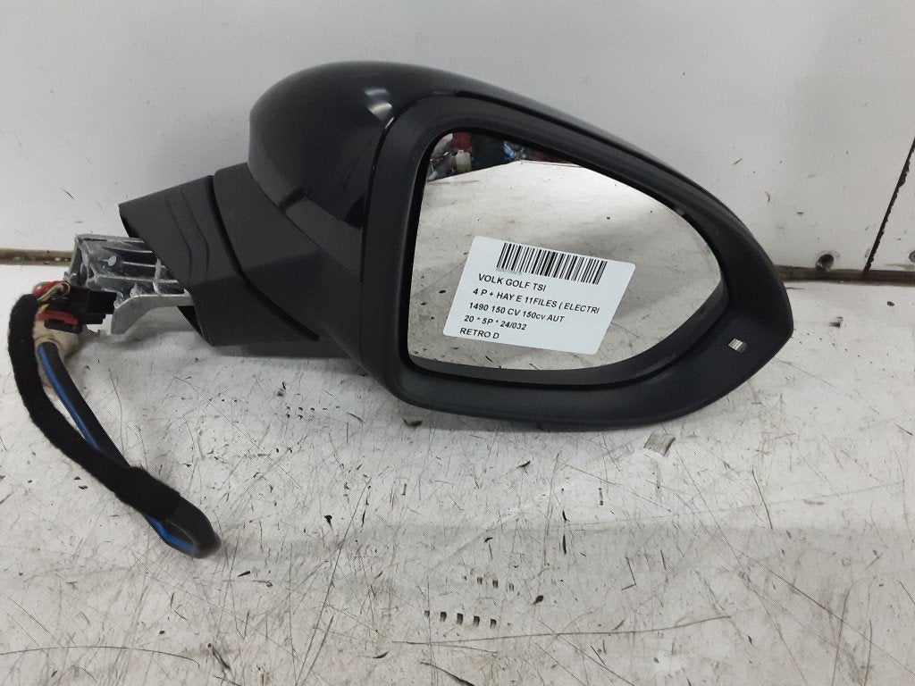 RETROVISEUR EXTERIEUR DROIT Volkswagen Golf VII (AUA), Volkswagen, Volkswagen AG, Utilisé, Kundenbetreuung@volkswagen.de