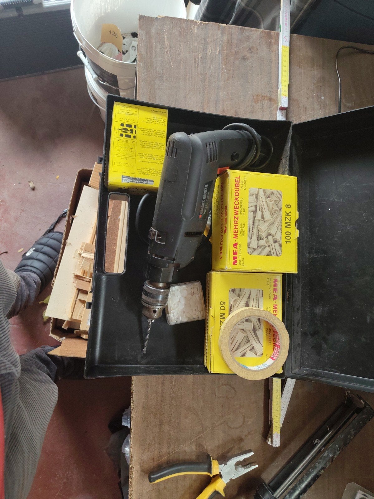 klopboor black en decker met 220 v aansluiting, Doe-het-zelf en Bouw, Ophalen