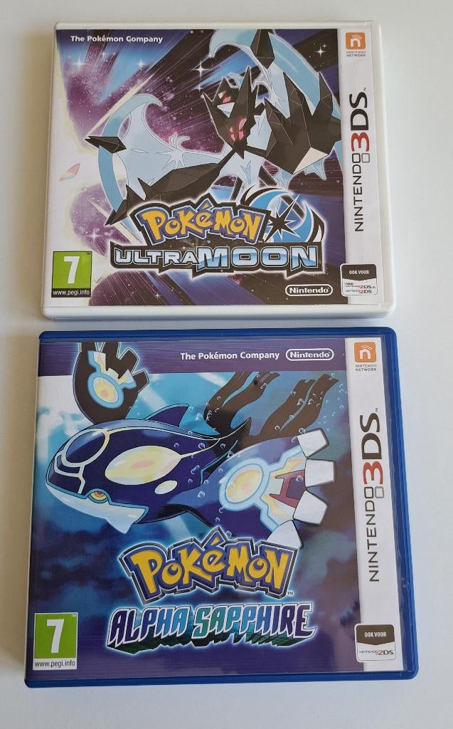 Nintendo Pokemon spellen voor 2ds 3ds xl in originele box, Games en Spelcomputers, Ophalen of Verzenden, Gebruikt