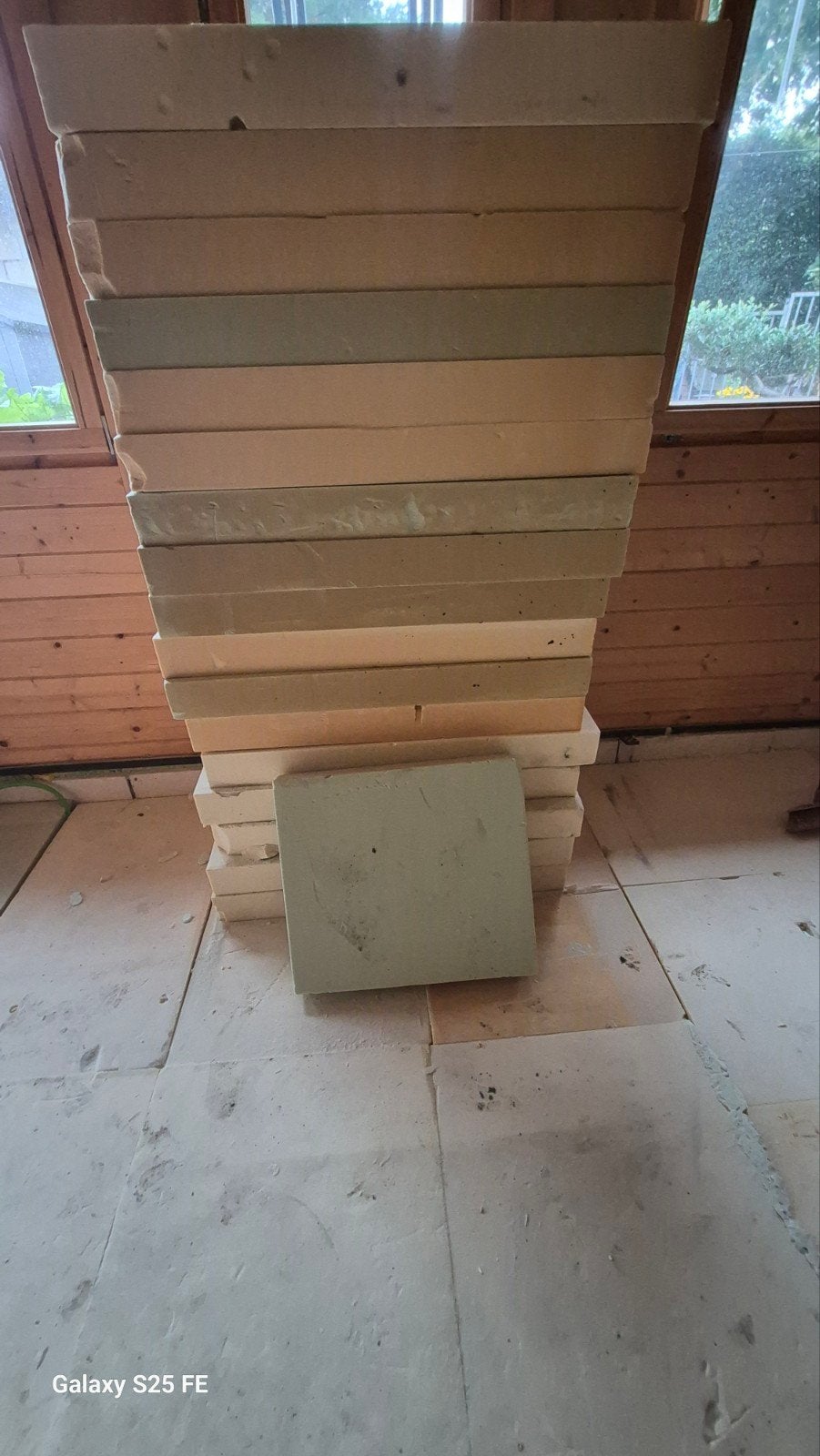 isolatie platen 10 cm dik 0.60 op 1 meter, Ophalen, 10 tot 15 m², Vloerisolatie, Hardschuim (Pir)