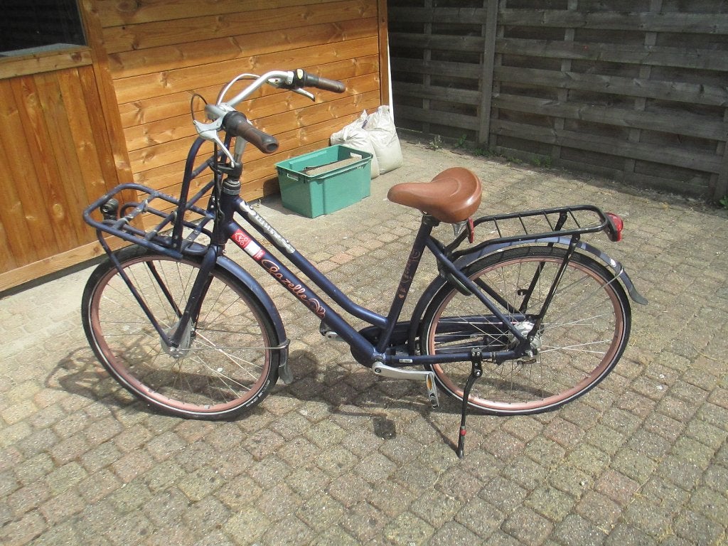 damesfiets gazelle met versnellingen, Vitesses, Frein à tambour, Enlèvement, Utilisé