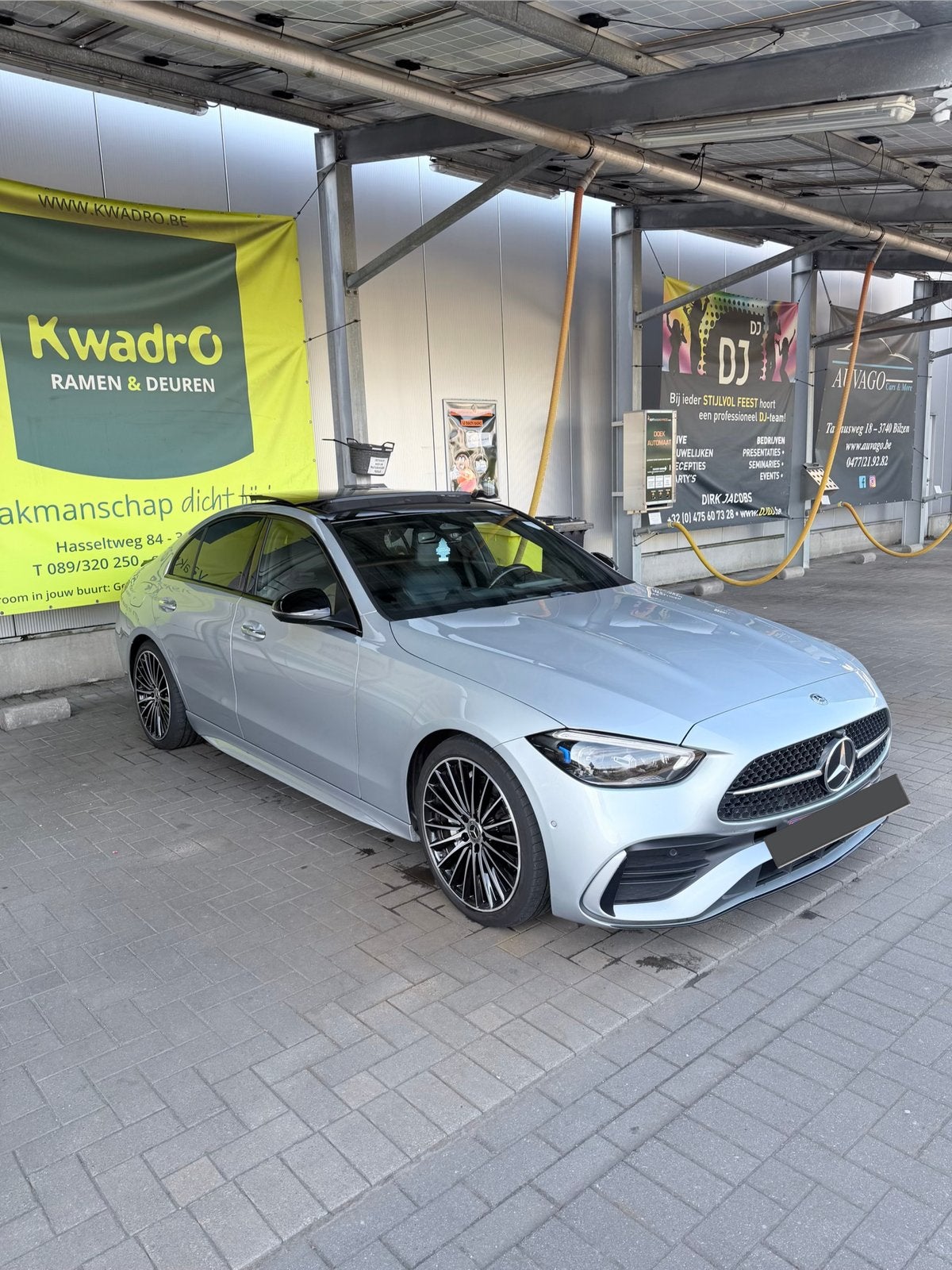Pack Mercedes-Benz C180 AMG | Option complète, Cuir, Argent ou Gris, Achat, Euro 6