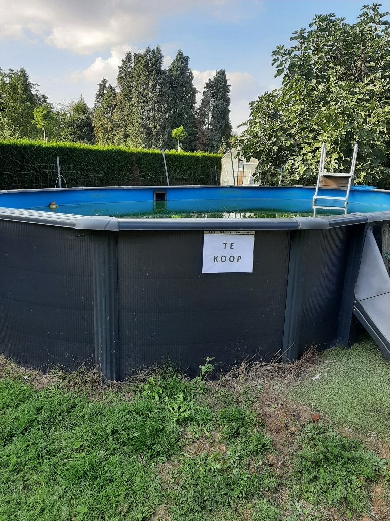 zwembad, Tuin en Terras, Gebruikt, Overige typen, 300 cm of meer, 400 cm of meer