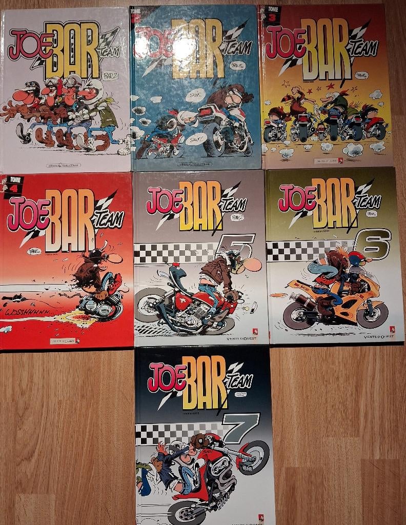 Joe Bar Team, Boeken, Complete serie of reeks, Ophalen, Gelezen, Christian Debarre
