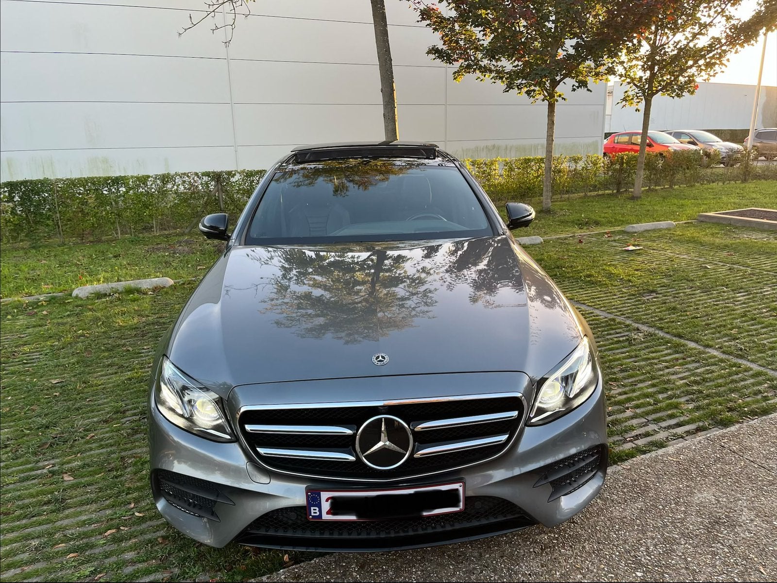 Unieke e200D AMG Line Pano/headup/burmester night pakket, Auto's, Automaat, 4 deurs, Leder, Particulier