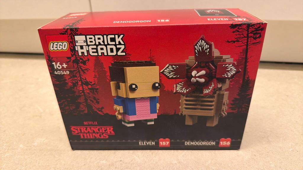 Nieuw 40549 LEGO Stranger Things Brickheadz, Enlèvement, Comme neuf, Lego, BrickHeadz