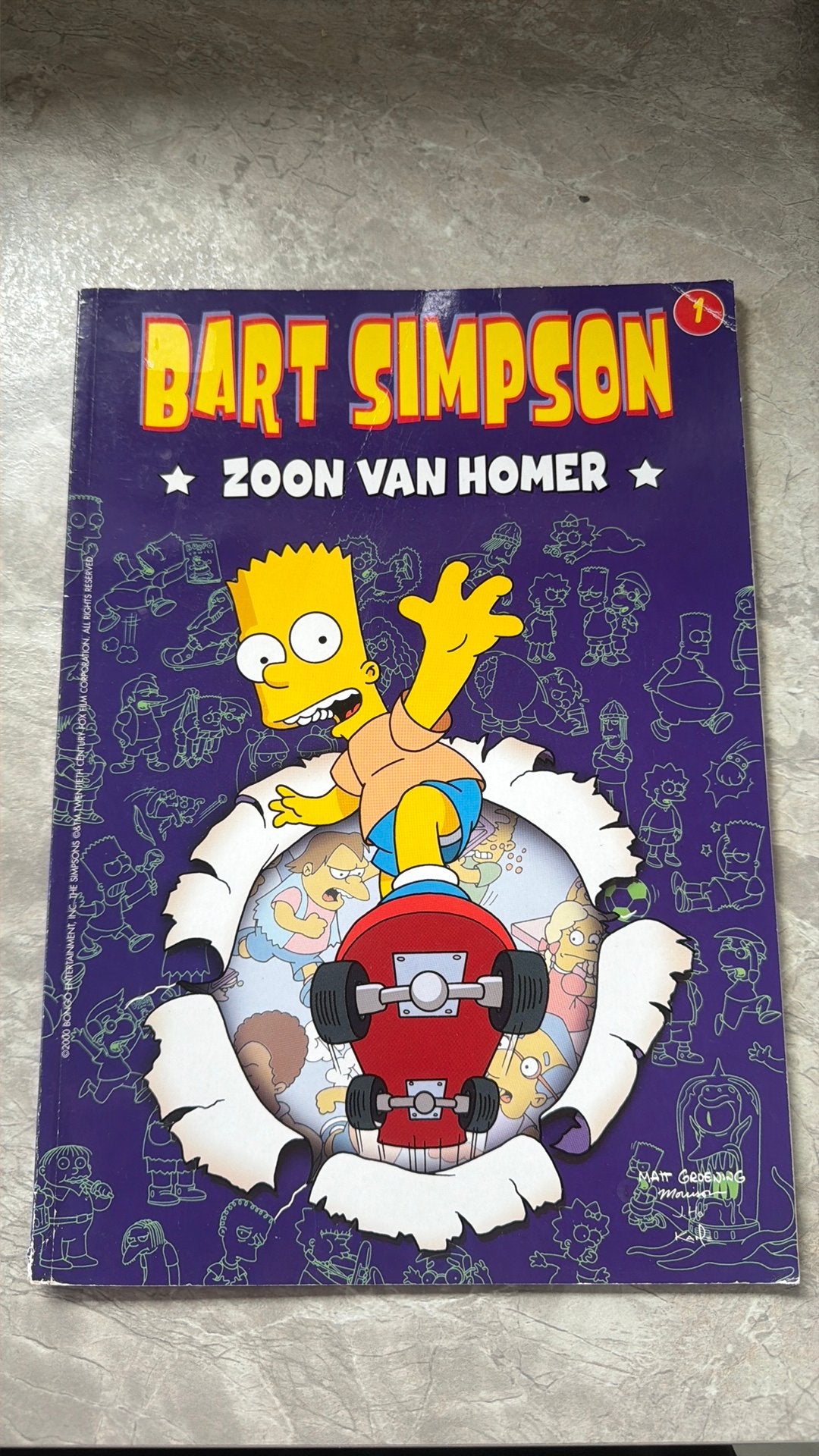 The simpsons special edition strip, Boeken, Ophalen, Zo goed als nieuw
