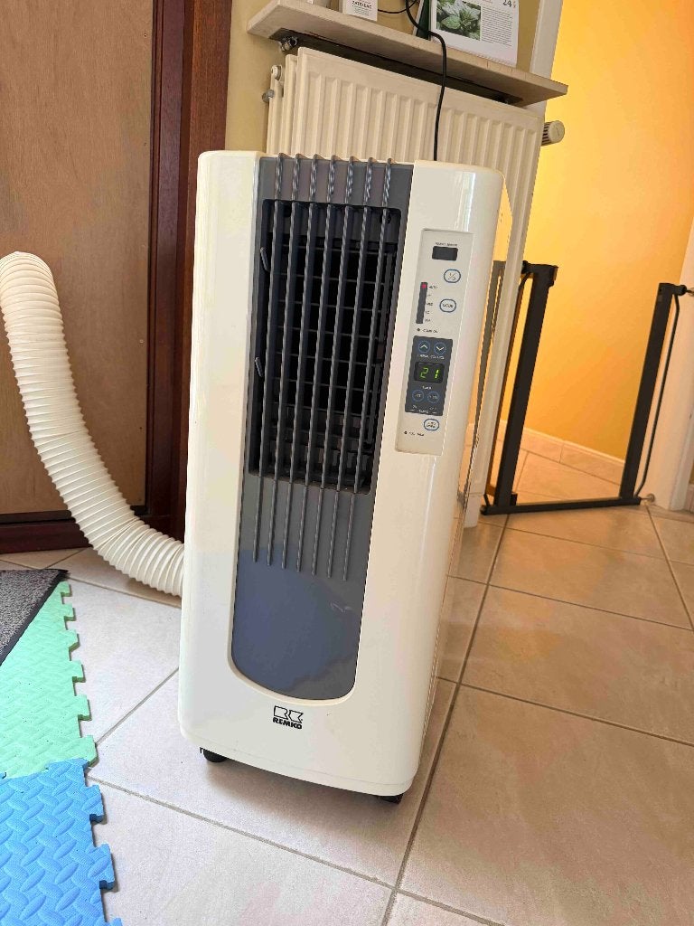 mobiele airco, Ophalen, Gebruikt, 3 snelheden of meer, Koelen en Ontvochtigen