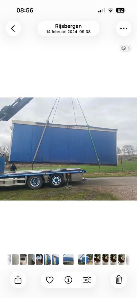 Container voor woonunit, Doe-het-zelf en Bouw, Bouwketen en Schaftketen, Ophalen
