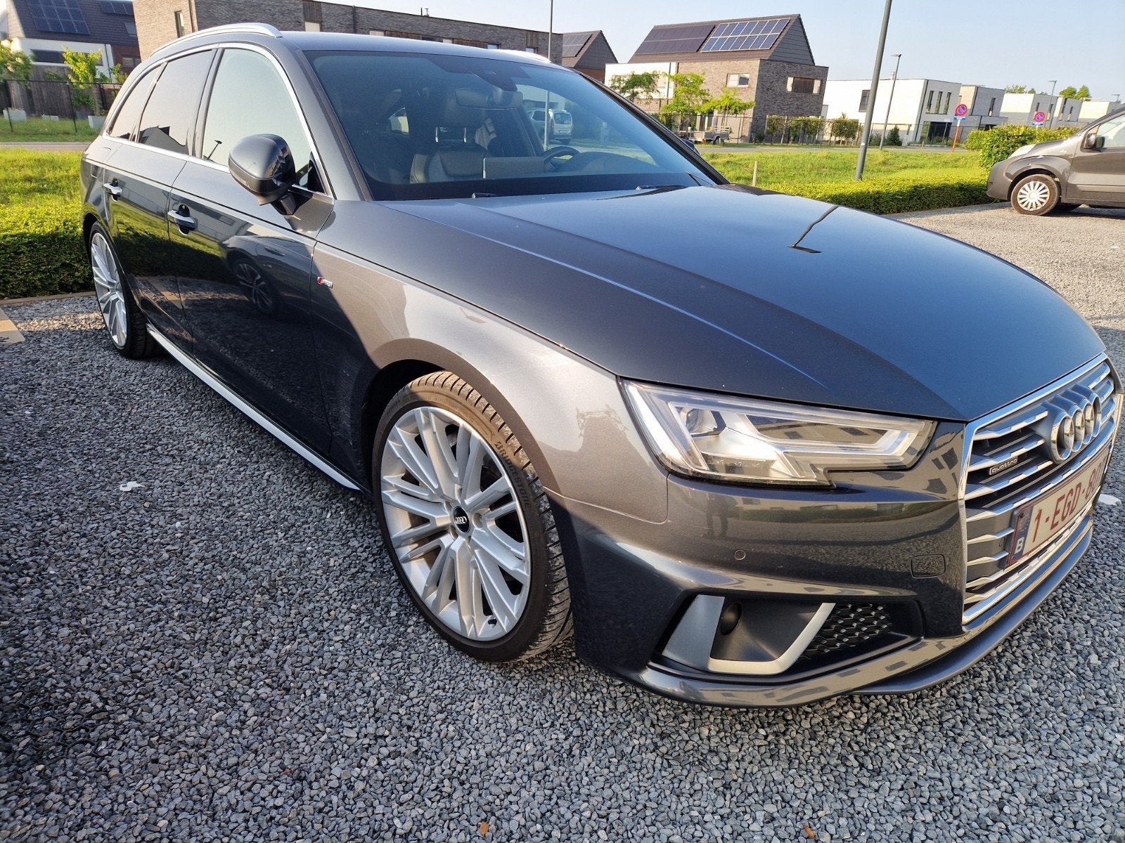 Audi A4 Avant Quattro 45 TFSI 245 ch, Autos, Cuir, Argent ou Gris, Achat, Euro 6