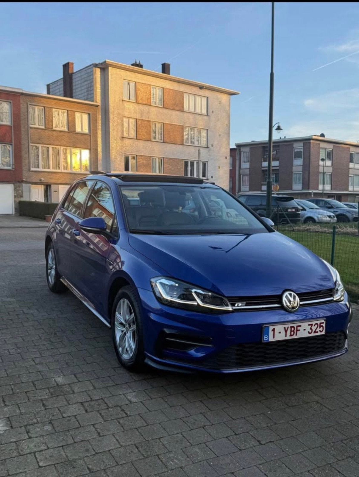 Golf 7.5 R-Line 1.5 TSI 150 chvx DSG Full Options année 2020, Auto's, Volkswagen, Automaat, 1498 cc, 4 cilinders, Blauw