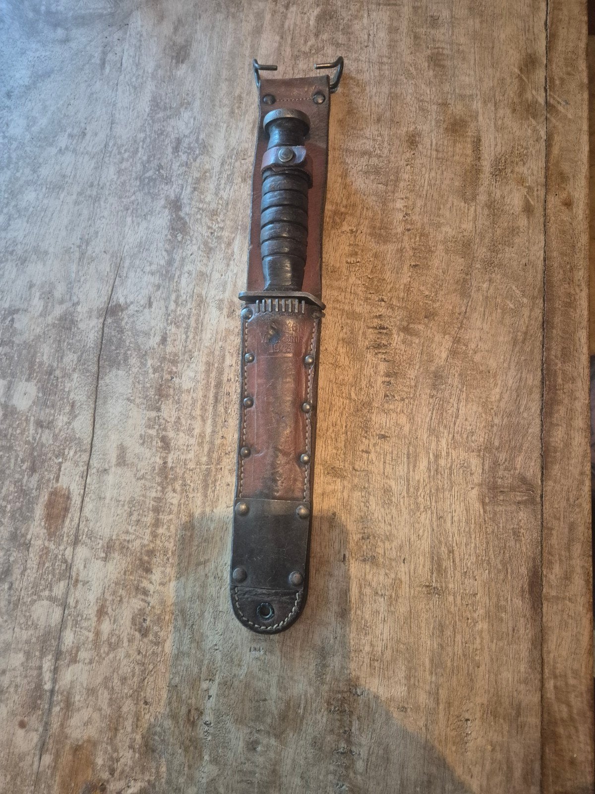 Couteau USM3 & Fourreau M6 (1943), Verzamelen, Militaria | Tweede Wereldoorlog, Ophalen of Verzenden