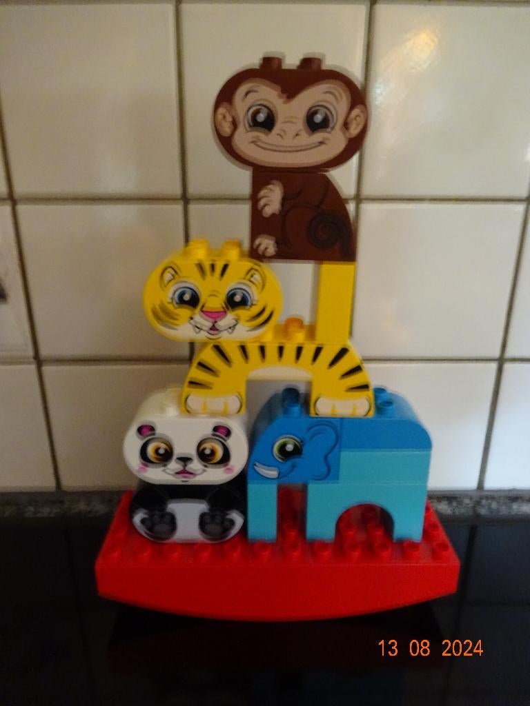 DUPLO mijn eerste balancerende dieren 10884*VOLLEDIG*, Kinderen en Baby's, Speelgoed | Duplo en Lego, Ophalen of Verzenden, Duplo