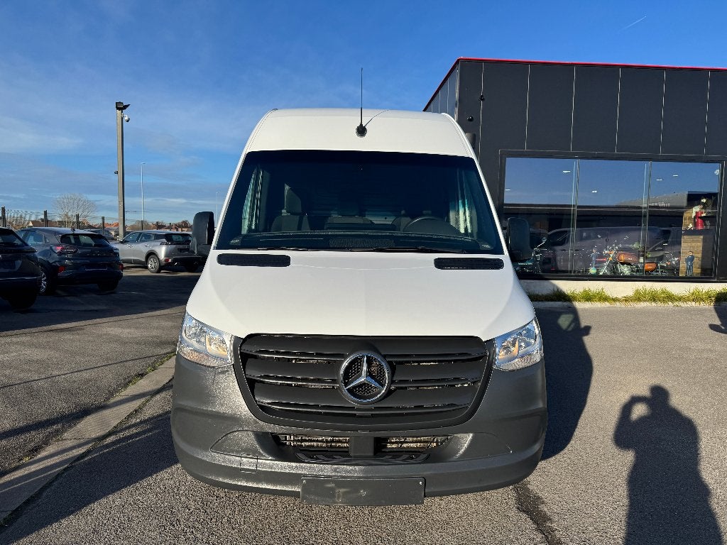 Mercedes Sprinter 2.0 cdi L2H2 camera carplay airco, Autos, Euro 6, Entreprise, 3 places, Noir