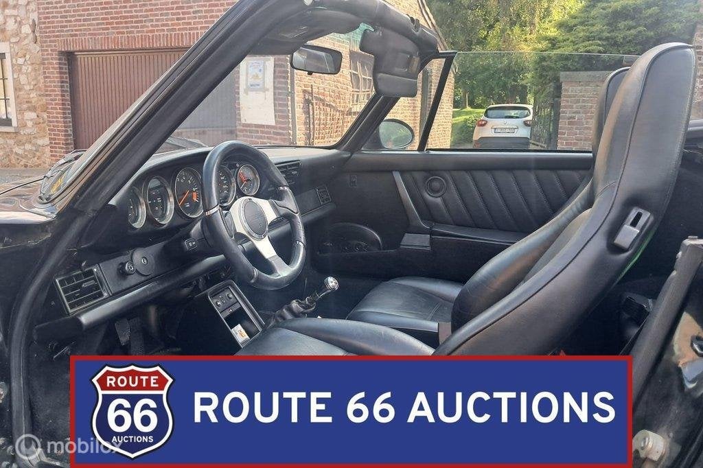 Porsche 911 Carrera Cabriolet | 1986 | Route 66 Auctions, Autos, Achat, Entreprise, Boîte manuelle, Autre carrosserie