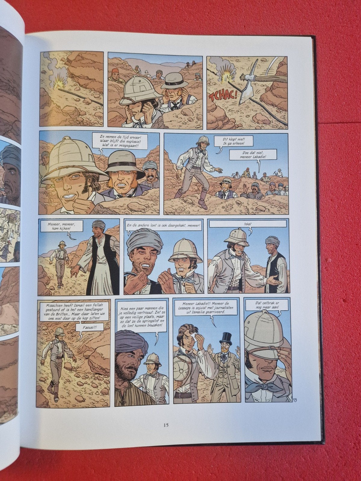 bd ella mahe 2,EO (bd en néerlandais), Enlèvement ou Envoi