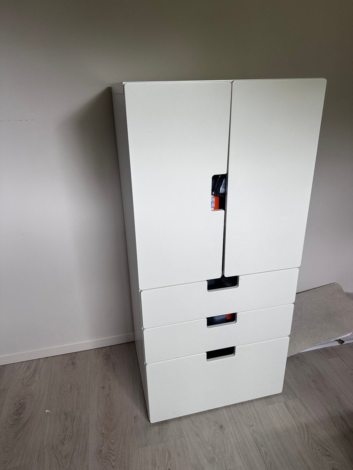 Stuva kast kinderkamer wit, Maison & Meubles, Enlèvement, Utilisé, 50 à 100 cm, 100 à 150 cm