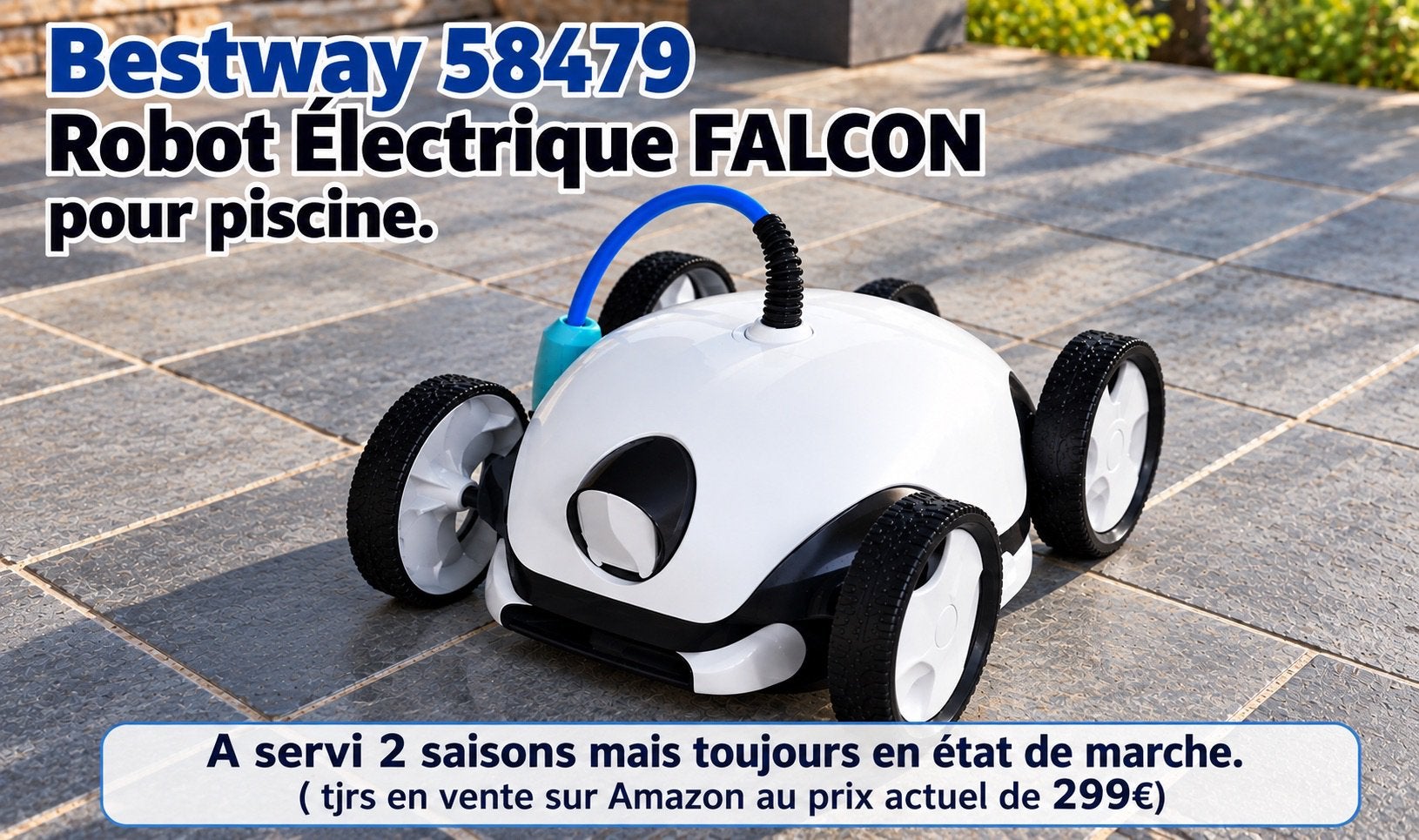 Robot piscine, Enlèvement, Utilisé