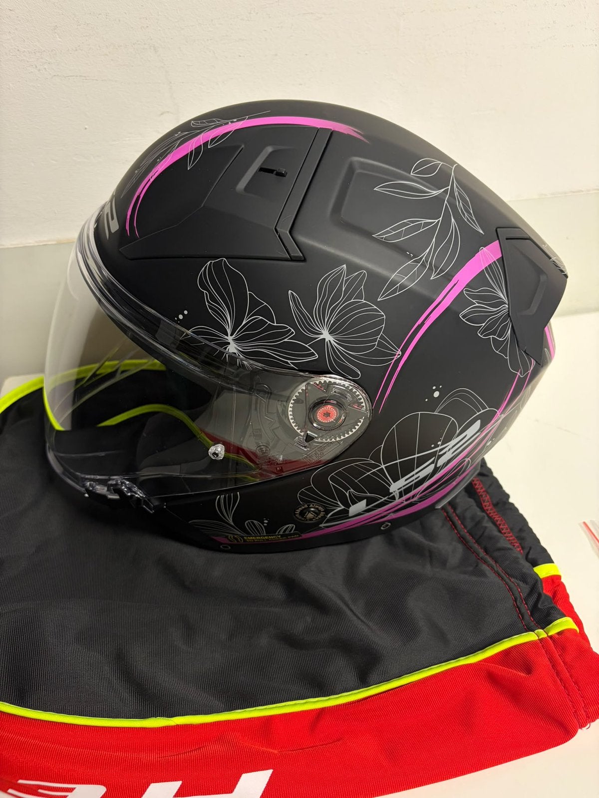 Casque moto taille S LS2 Infinity II, Autres marques, Seconde main, Casque jet, Femmes