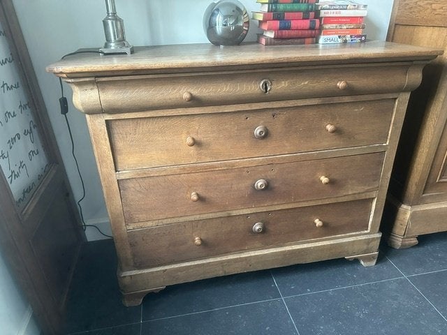 commode, 3 ou 4 tiroirs, Moins de 100 cm, 100 à 150 cm, Enlèvement