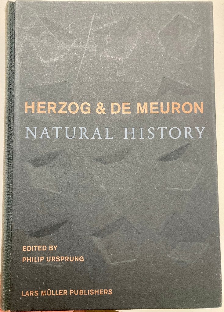 Herzog & de Meuron. NATURAL HISTORY, Enlèvement ou Envoi, Architectes, Comme neuf, Herzog & de Meuron.