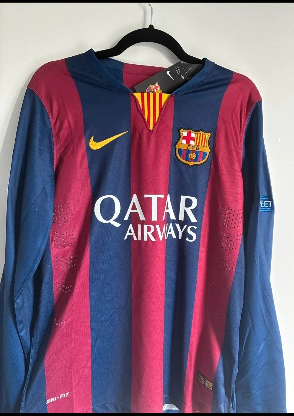 Barcelona Messi Voetbalshirt Champions League Finale 2014, Ophalen of Verzenden