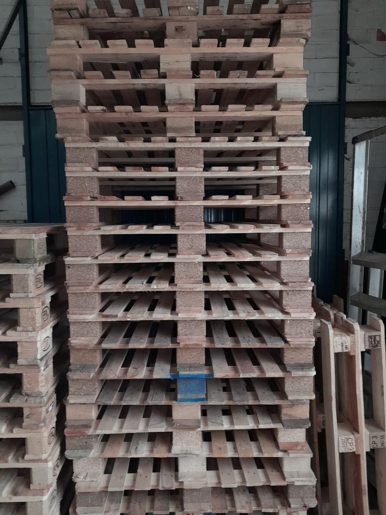 27 CP 3 paletten Droge en prima staat, Doe-het-zelf en Bouw, Hout en Planken, Ophalen