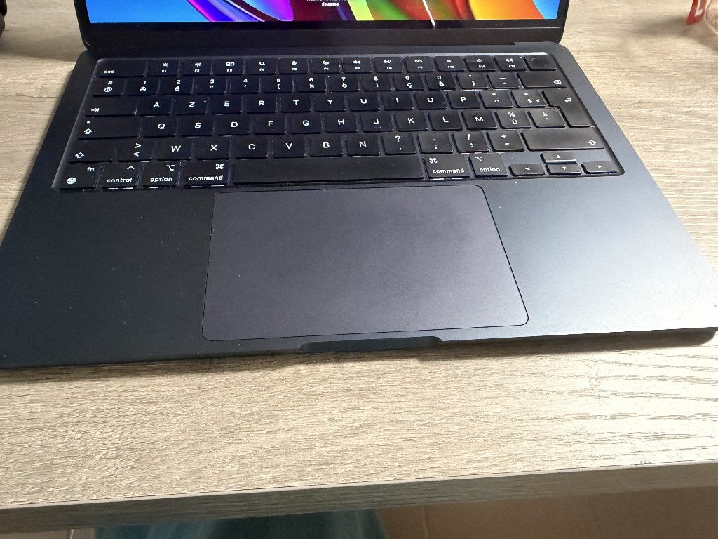 MacBook Air M3 512go complet garantie avec facture, 13 pouces, 512 GB, Comme neuf, Azerty
