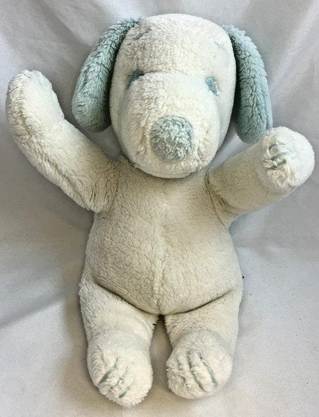 Peanuts Snoopy Pluche Blauwe Oren 1968 Vintage knuffel Korea, Kinderen en Baby's, Speelgoed | Knuffels en Pluche, Overige merken