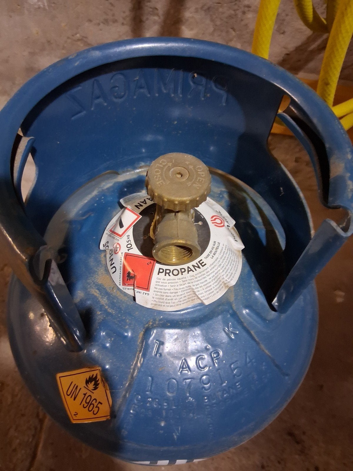 gasfles propaan, Tuin en Terras, Ophalen