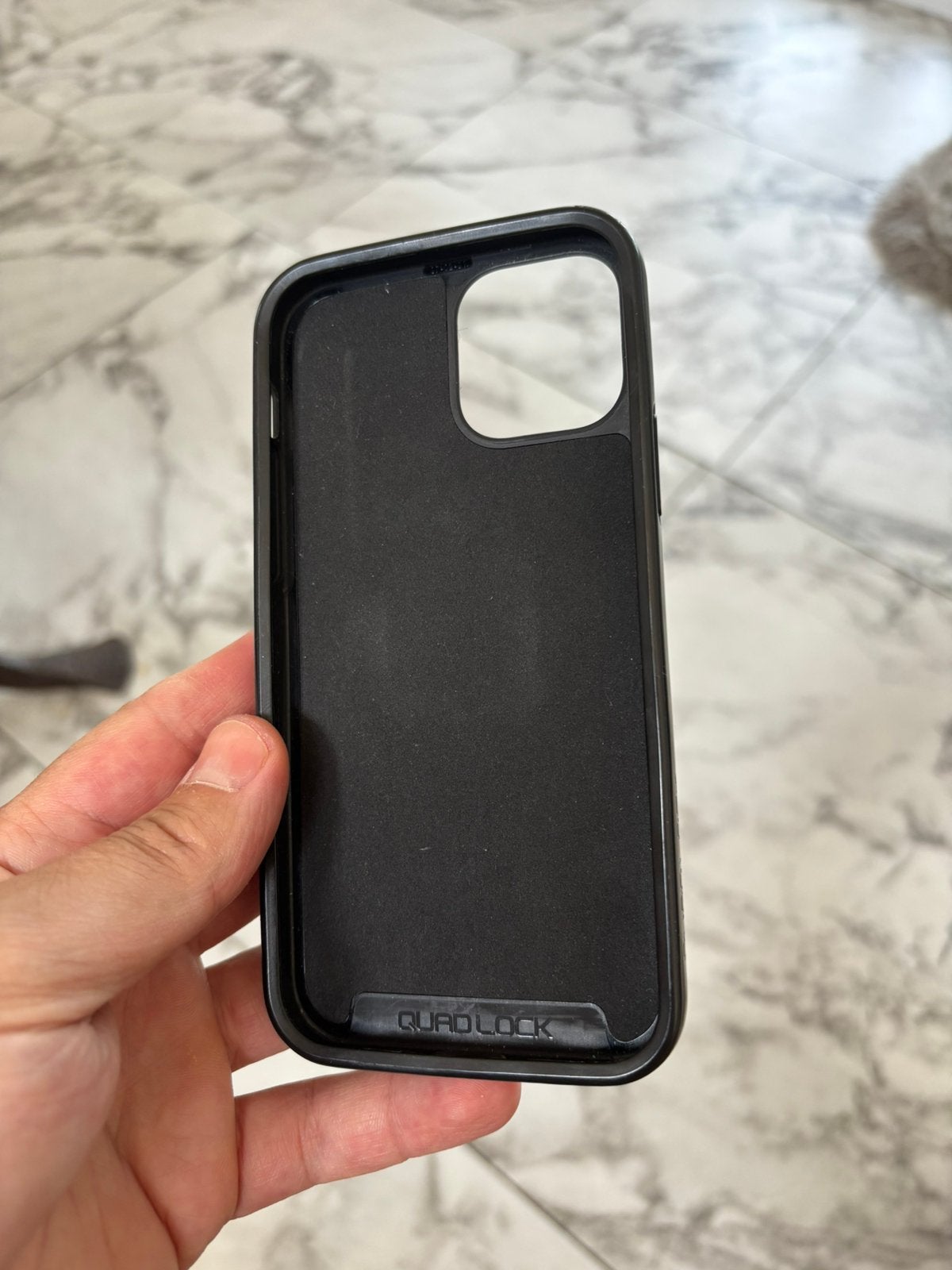 Étui à verrouillage quadruple pour iPhone 12, Télécoms, Enlèvement, Utilisé, Apple, IPhone 12