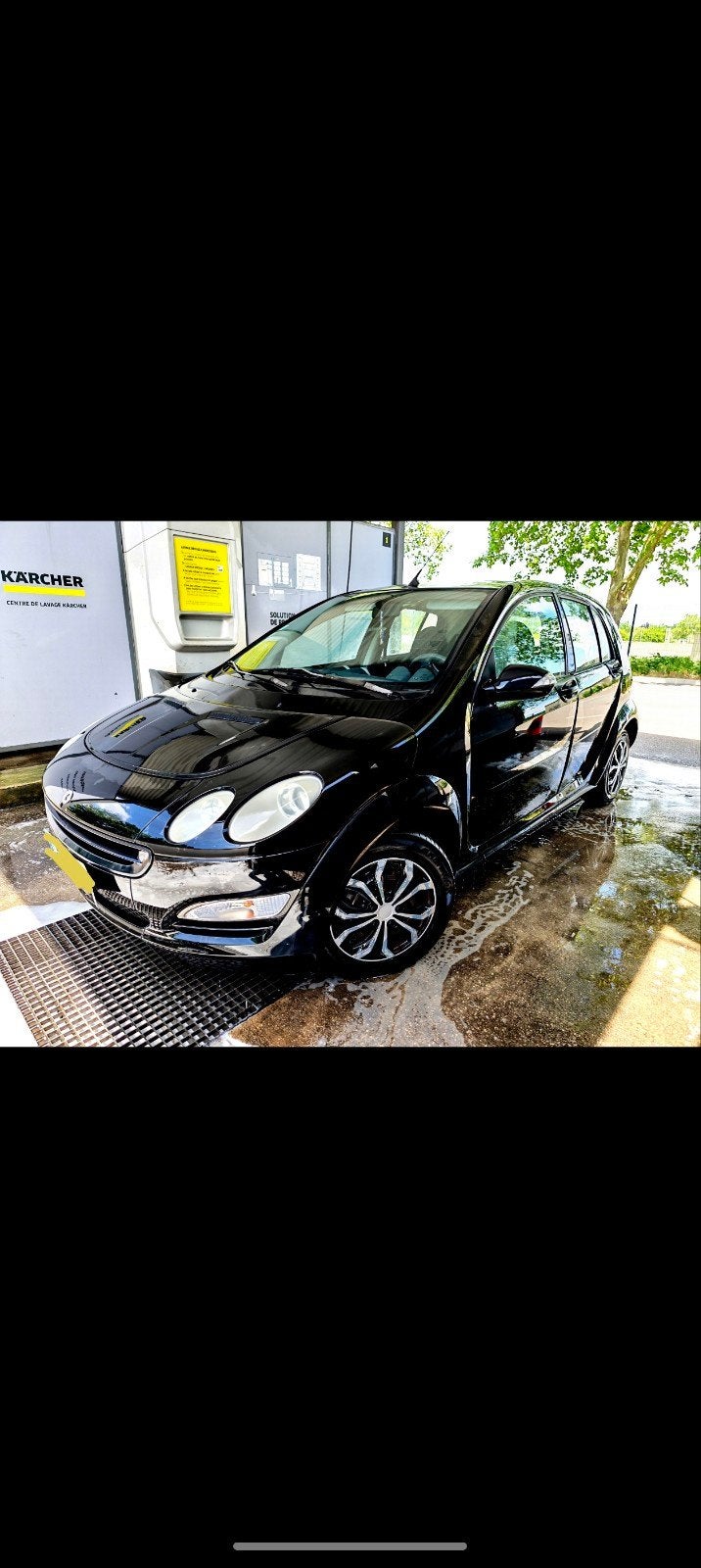 Smart ForFour 1.1 2005 Zwart, Autos, Smart, 1124 cm³, Achat, ForFour, Essence