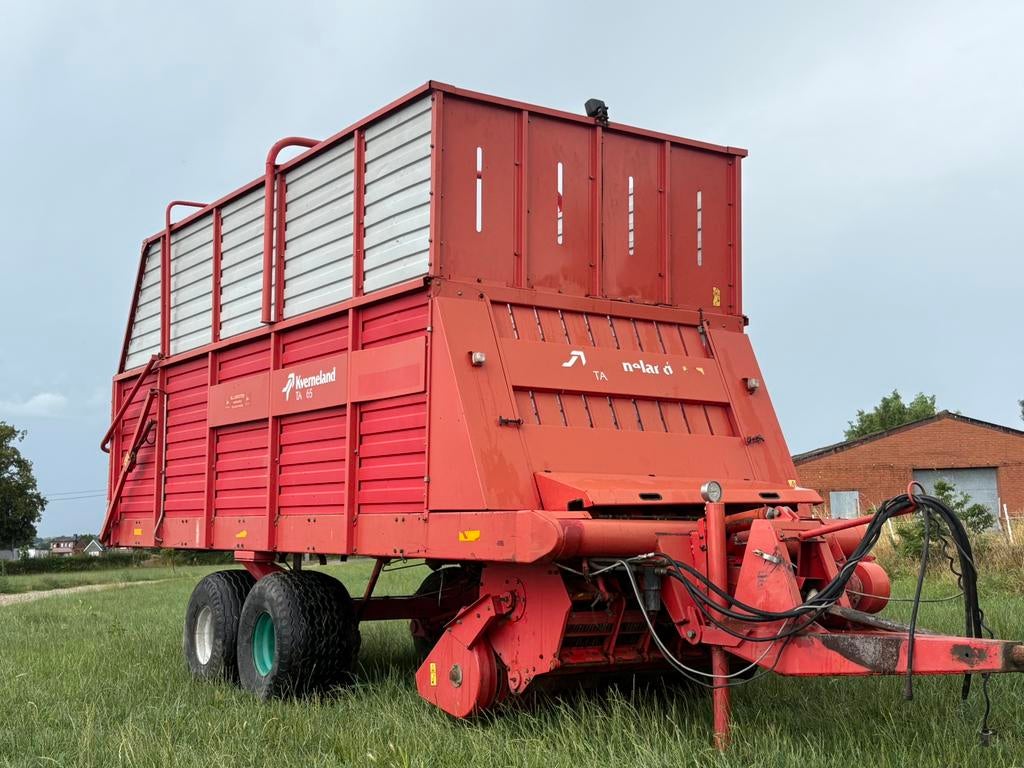 Taarup TA 465 kverneland, Ophalen, Oogstmachine