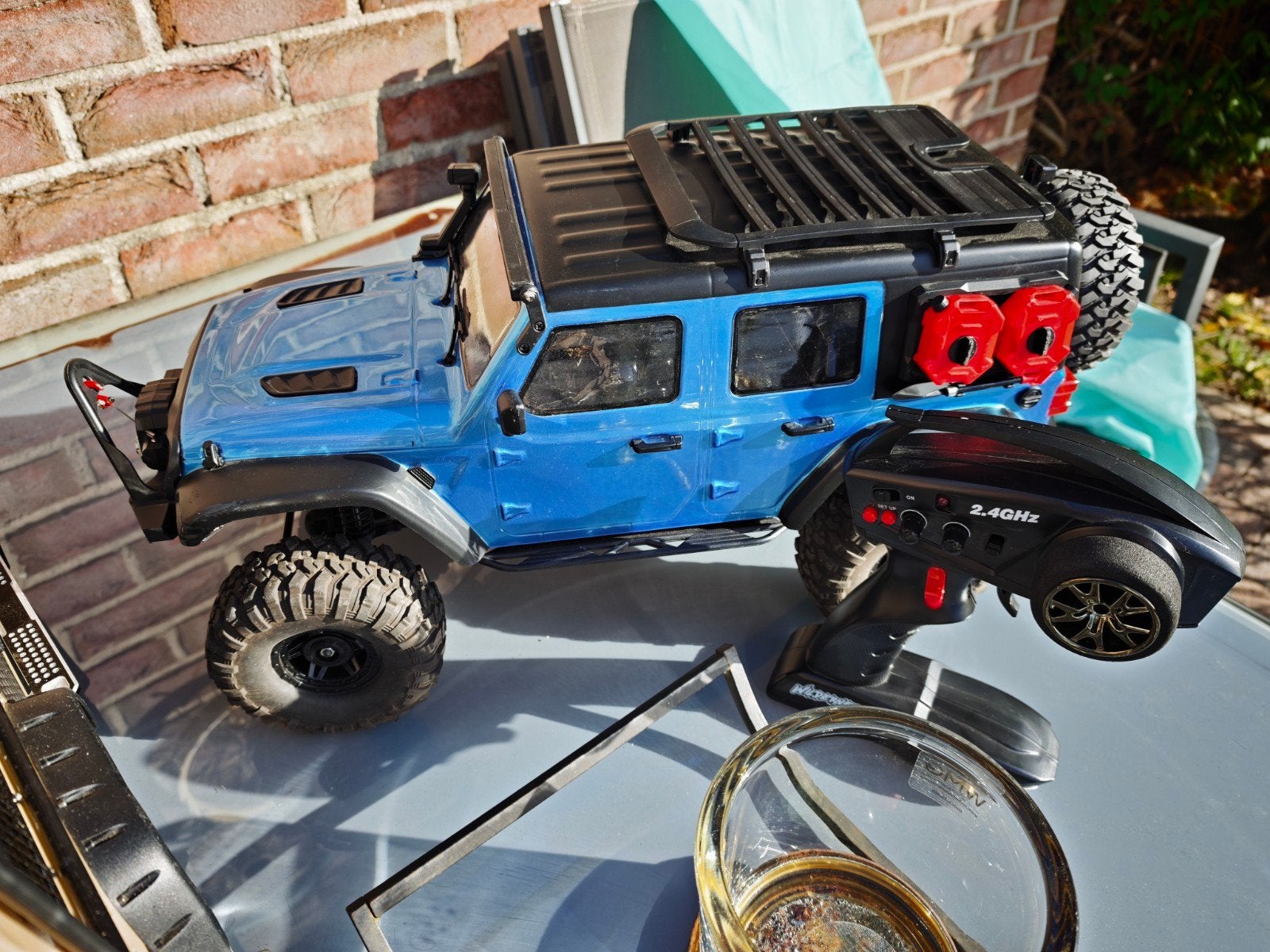 RC 1/10 wilderness, nieuw, 2 versnellingen, led licht,winch, Hobby en Vrije tijd, Elektro, Auto offroad, Nieuw, Ophalen of Verzenden