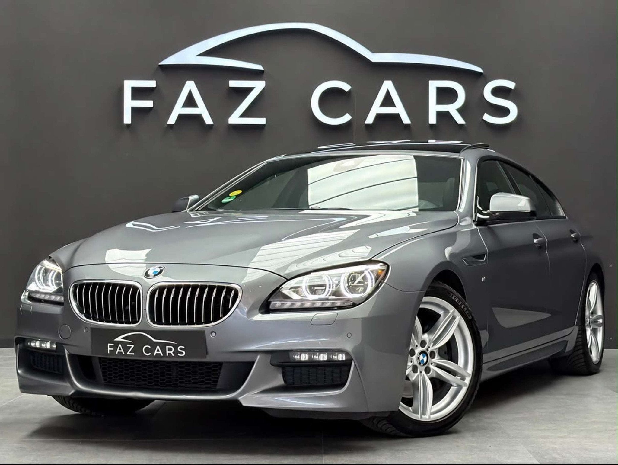 BMW 6 Serie 640 Gran Coupé dA * 1ER PROP + FULL OPTIONS + T, Argent ou Gris, Automatique, 2993 cm³, BMW