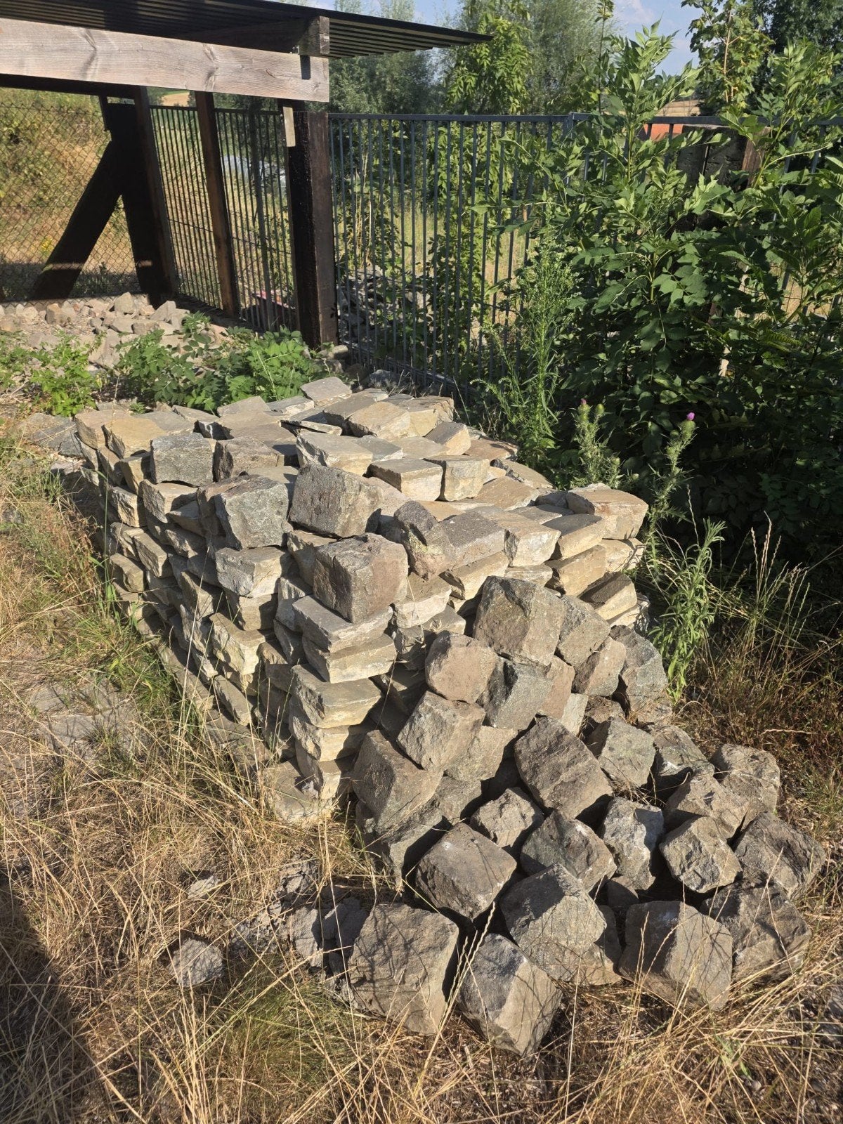 Pavés, Jardin & Terrasse, Enlèvement