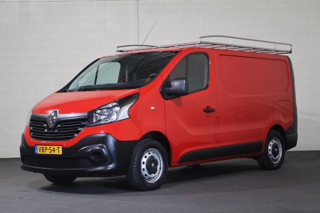 Renault Trafic 1.6 dCi T29 L1H1 Comfort, Auto's, Bestelwagens en Lichte vracht, Renault, Te koop, Rood, Parkeersensor