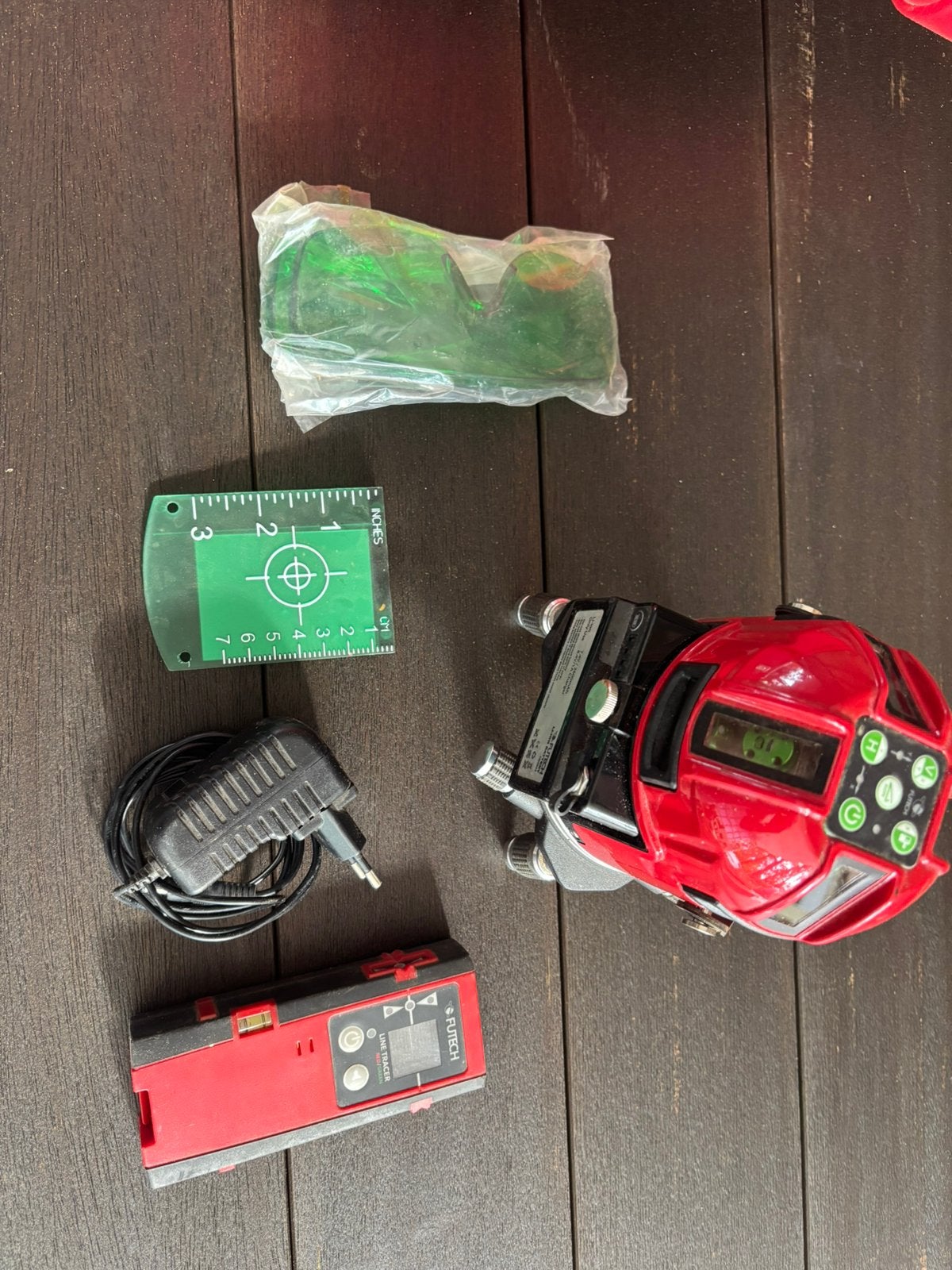 Futech multicross 8 laser groen., Doe-het-zelf en Bouw, Ophalen, Zo goed als nieuw