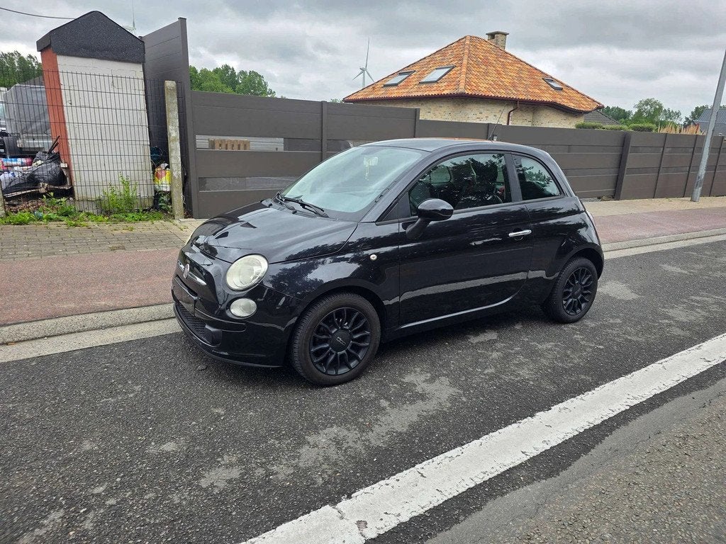 Fiat 500 Lounge 1.2i PUR-Start&Stop "AUTOMAAT" 1°EIG IN ZEE, Auto's, Stof, Gebruikt, 1242 cc, 4 cilinders